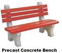 Rcc Precast Concrete Bench - Feature: Durable
