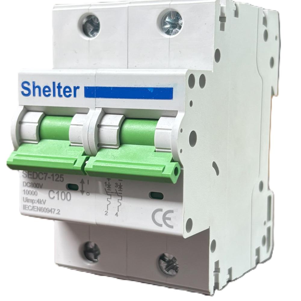 Shelter DP 100A 800V DC MCB