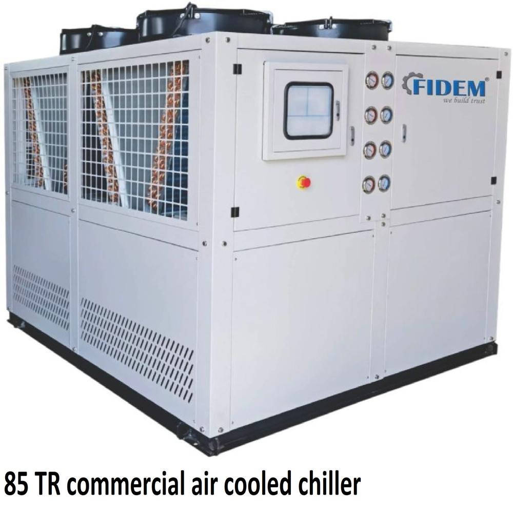85 TR commercial air cooled chiller