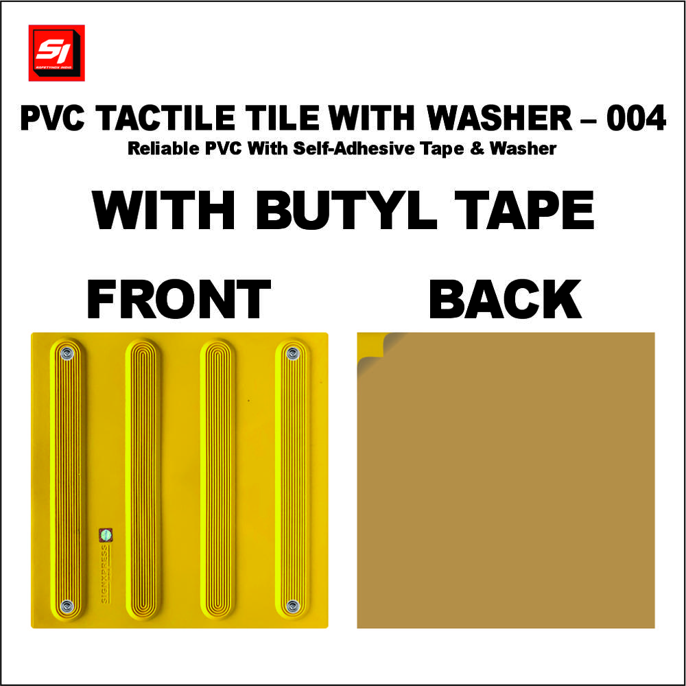 Pvc Tactile With Washer And Butyl Tape 004 - Application: Floor Tiles