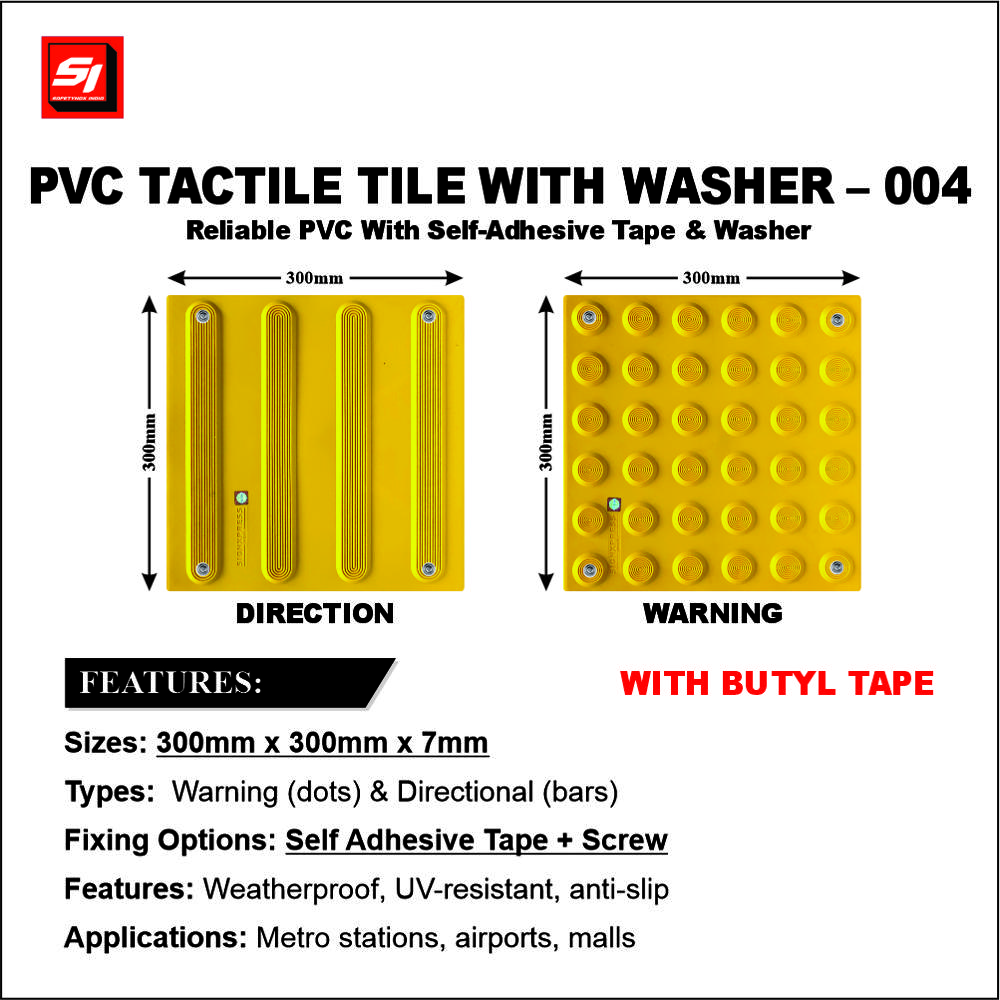 PVC Tactile with Washer and Butyl Tape 004