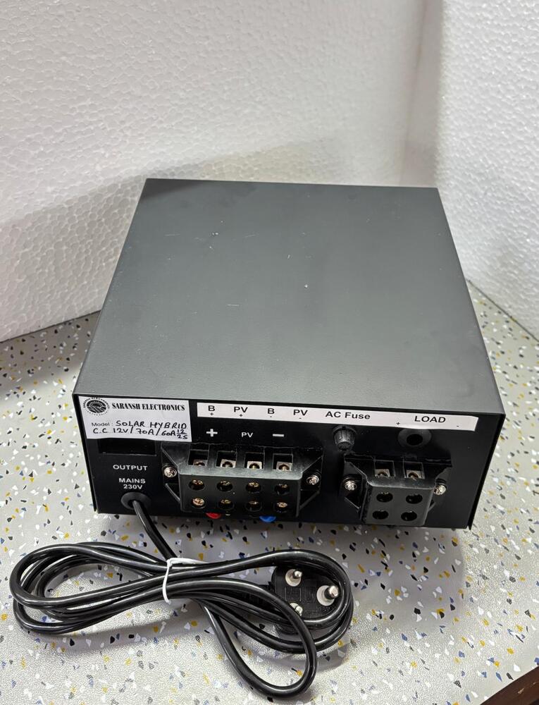 Hybrid Solar Charge Controller - Application: Industrial