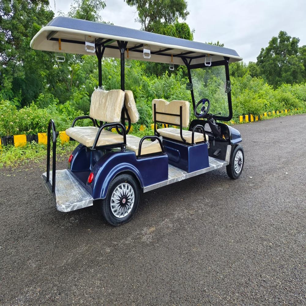 6 Seater Golf Buggy - Color: Blue