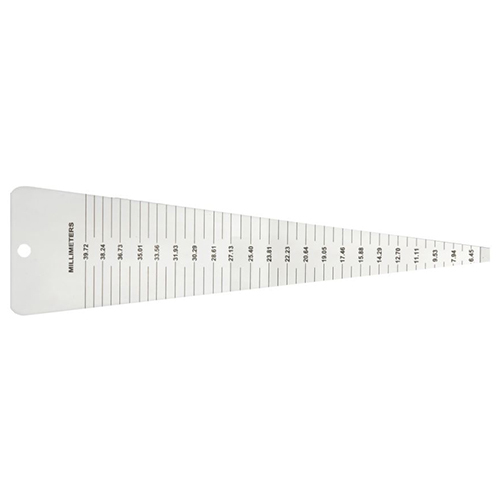 Ng3926 Nozzle Gauge - Color: Silver