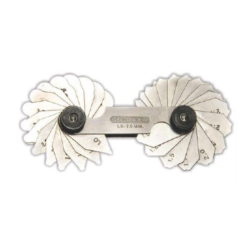 Radius Gauge - Color: Silver