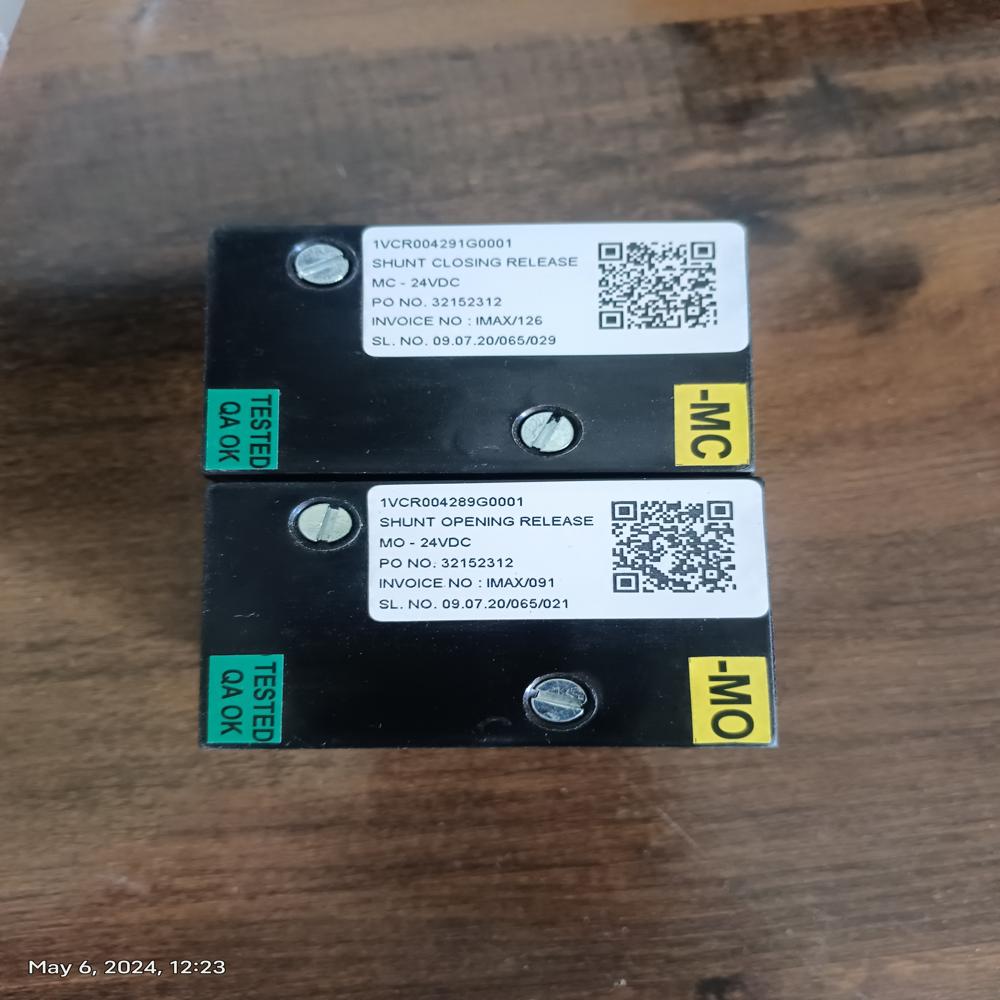 ABB VD4 VCB Tripping Coil