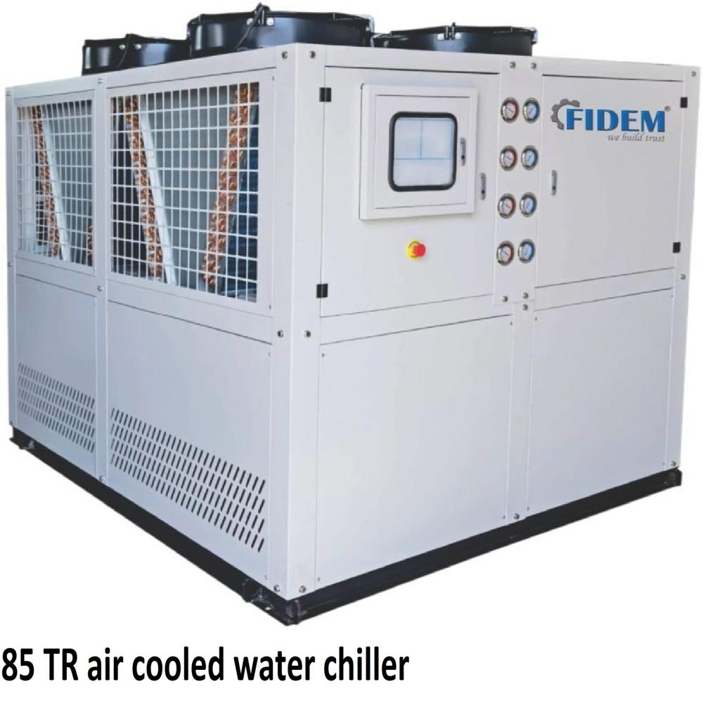 85 TR air cooled water chiller