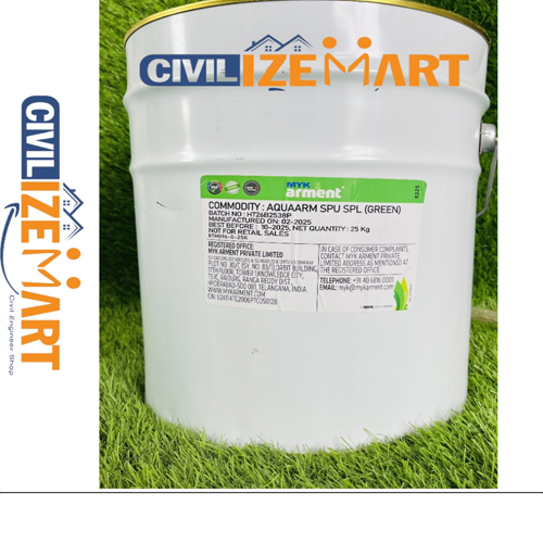 TERRACE WATERPROOFING WITH MYK AQUA ARM SPU SPL POLYURETHANE