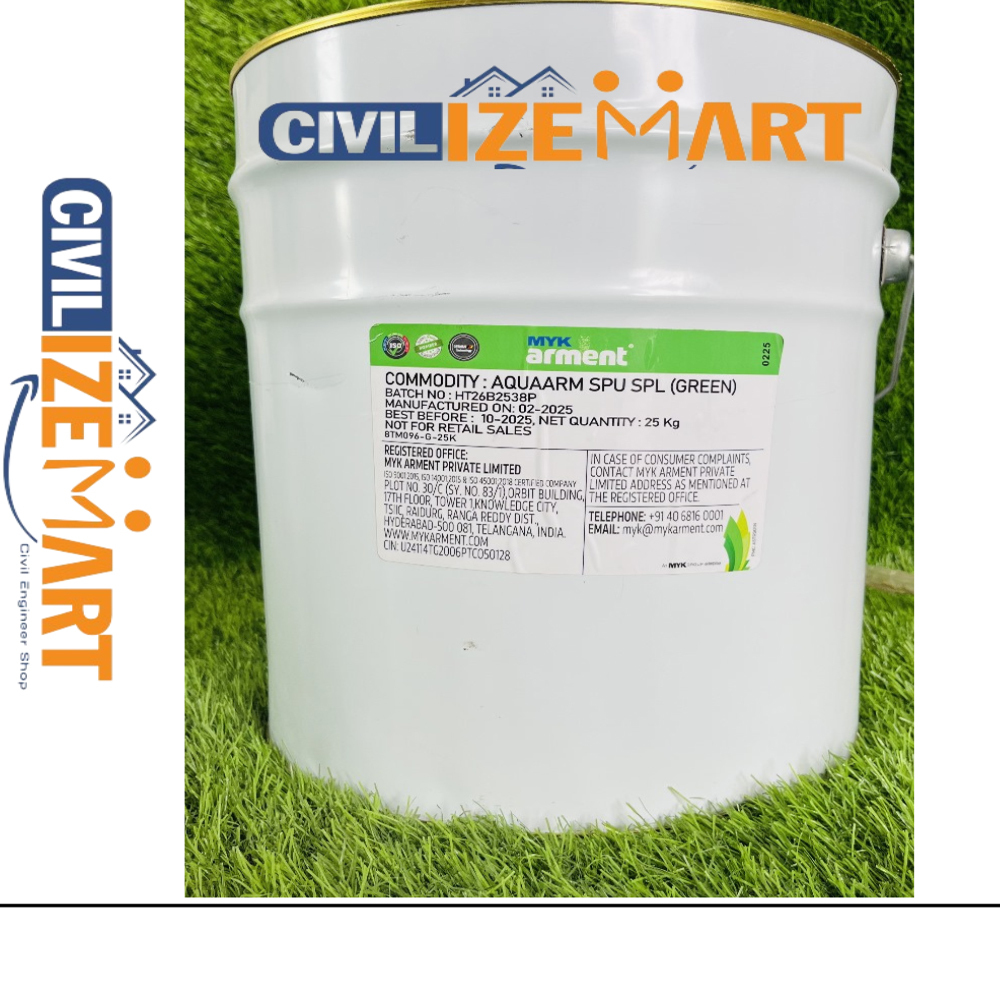 TERRACE WATERPROOFING WITH MYK AQUA ARM SPU SPL POLYURETHANE