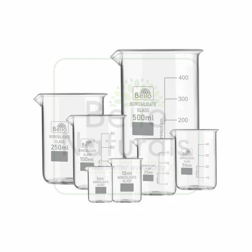 Borosilicate Glass Beaker - Color: Transparent