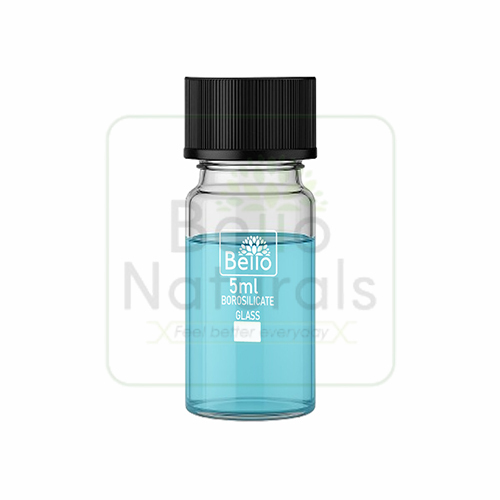5ml Transparent Borosilicate Glass Vials