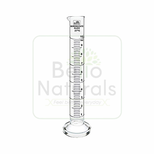 10ml Borosilicate Glass Measuring Cylinder