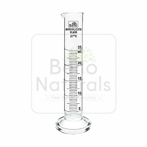 25ml Borosilicate Glass Measuring Cylinder