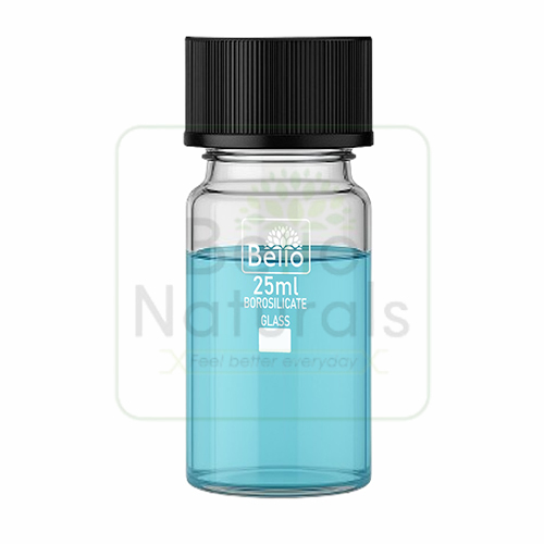 25ml Transparent Borosilicate Glass Vials
