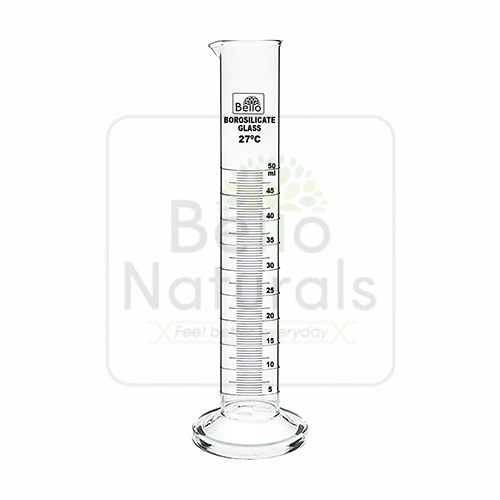50ml Borosilicate Glass Measuring Cylinder