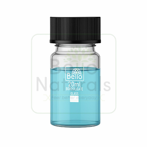 20Ml Transparent Borosilicate Glass Vials - Shape: Cylindrical
