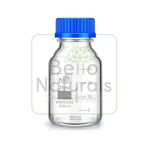 25ml Bello बोरोसिलिकेट ग्लास रिएजेंट बोतल