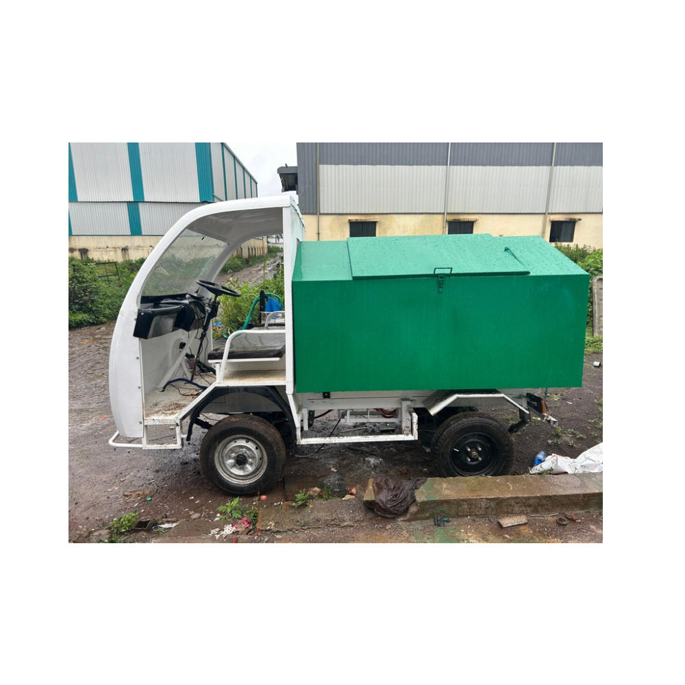 4 Wheeler Electric Garbage Loader