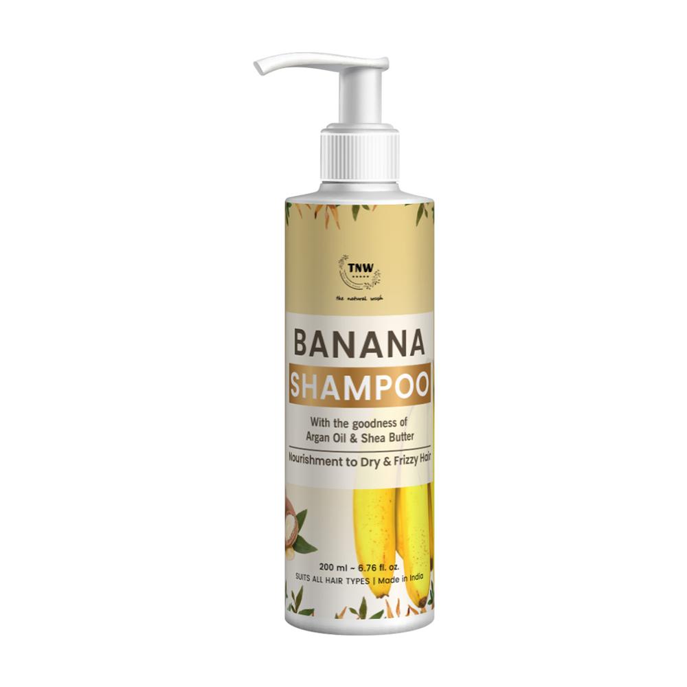 Banana Shampoo (Anti-Frizz Shampoo with Natural Ingredients)