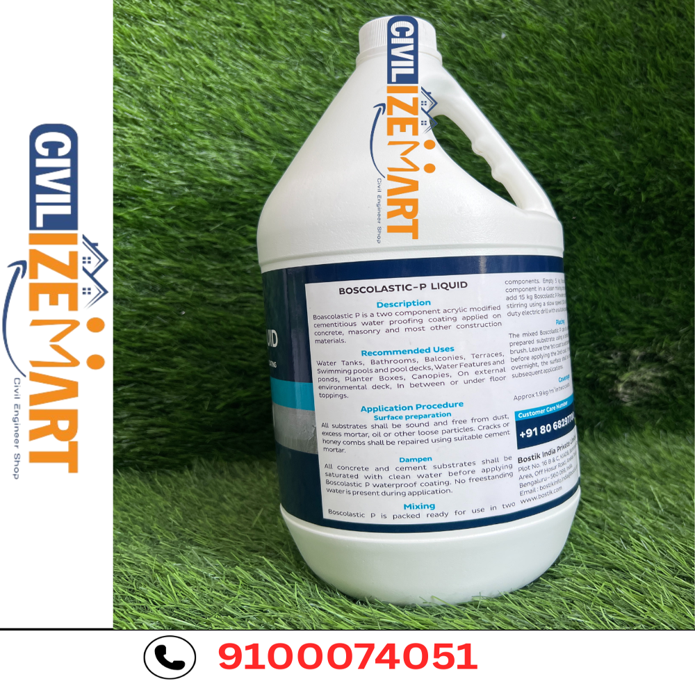 BOSTIK WATERPROOFING COATING BOSCOCEM SLURRY C350 (BOSCOLASTIC)
