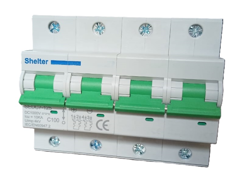 Shelter FP 125A 1000V DC MCB