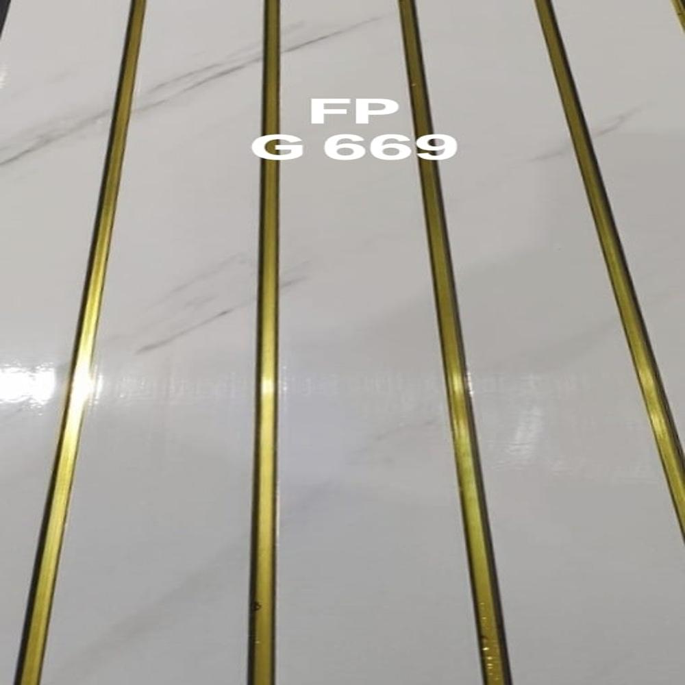 Golden Line Fluted Panel