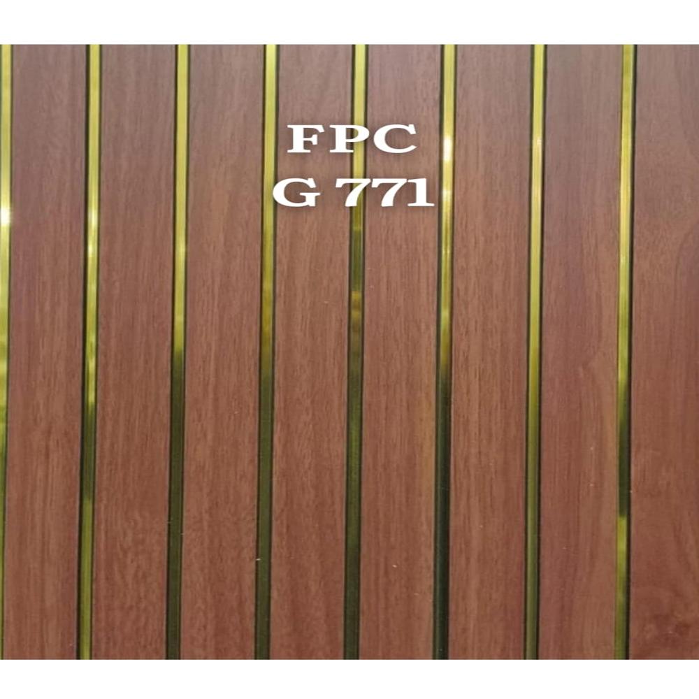 Golden Line Fluted Panel