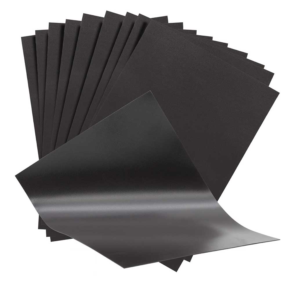 Plain Magnetic Sheet - Color: Black