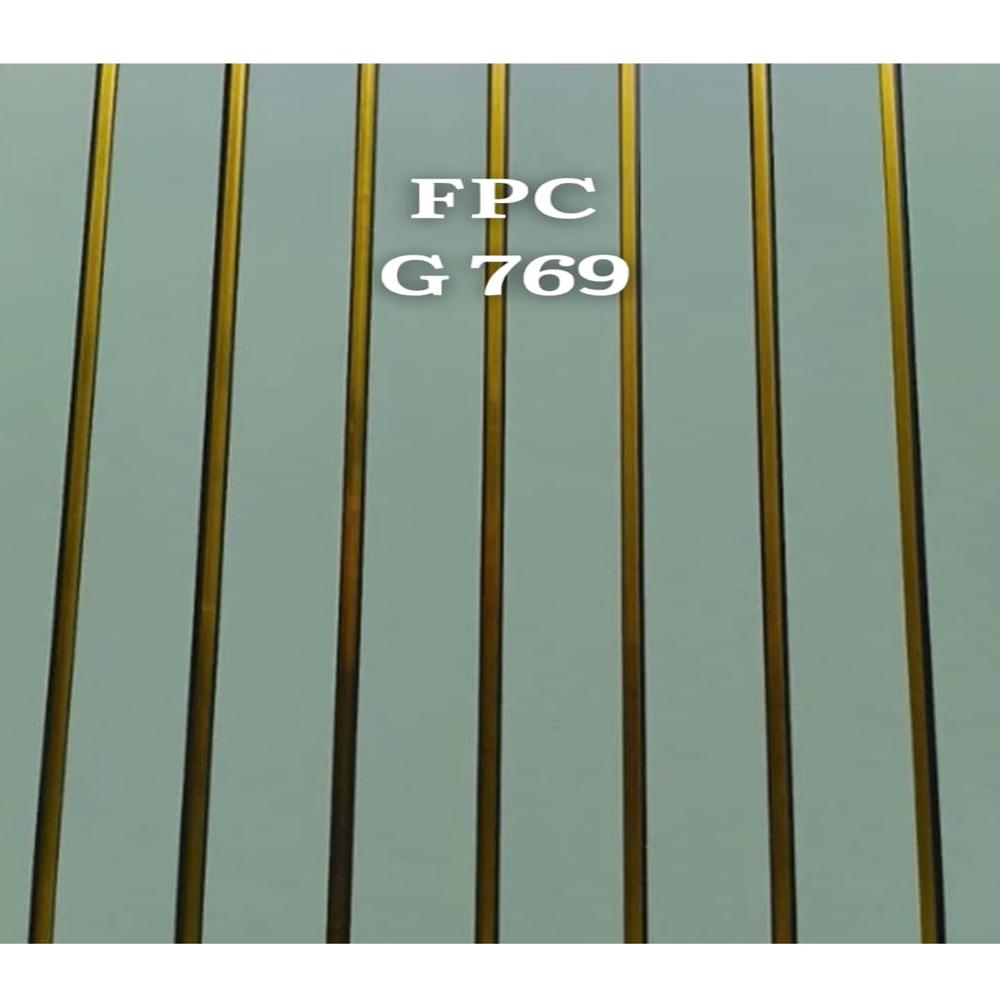 Golden Line Fluted Panel