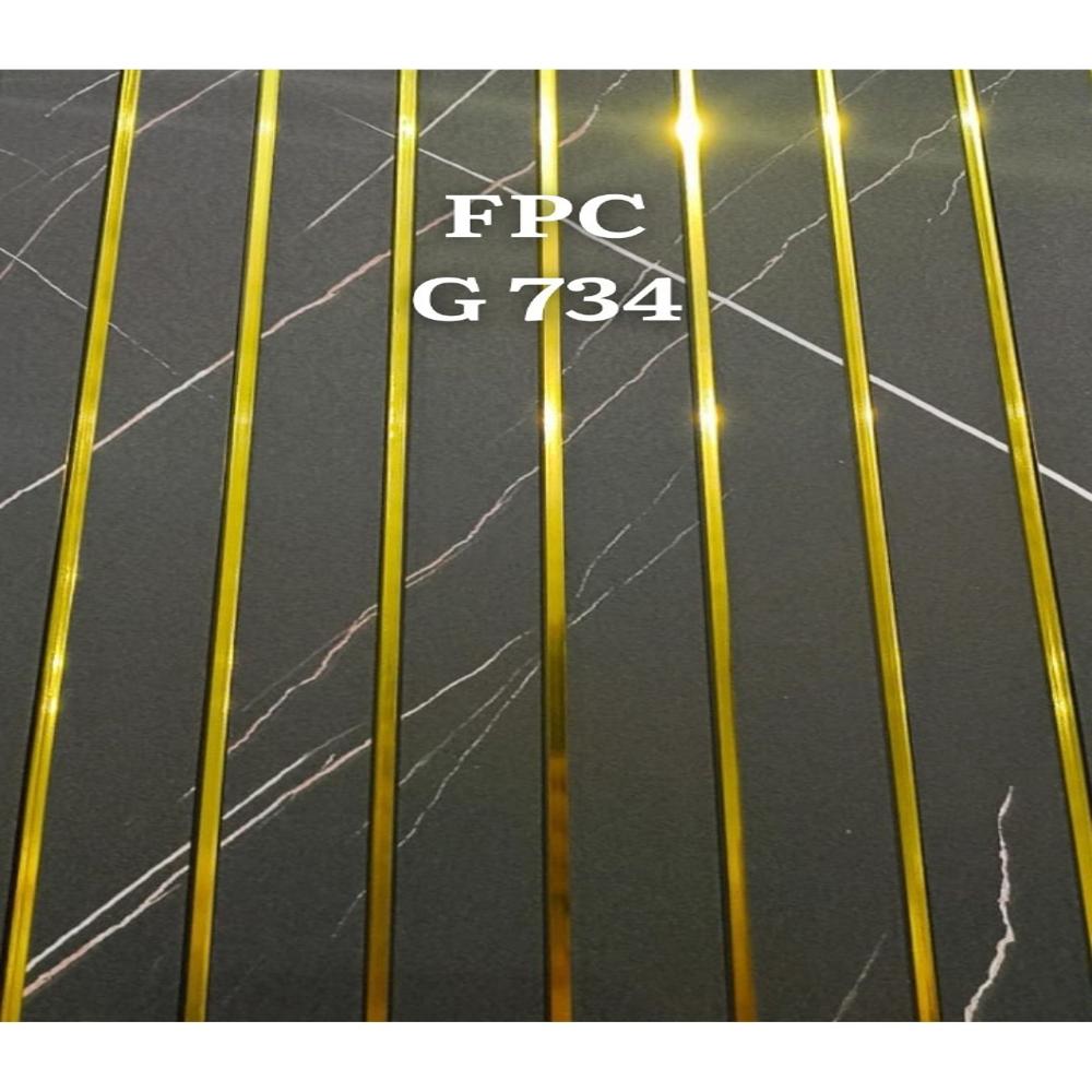 Golden Line Fluted Panel