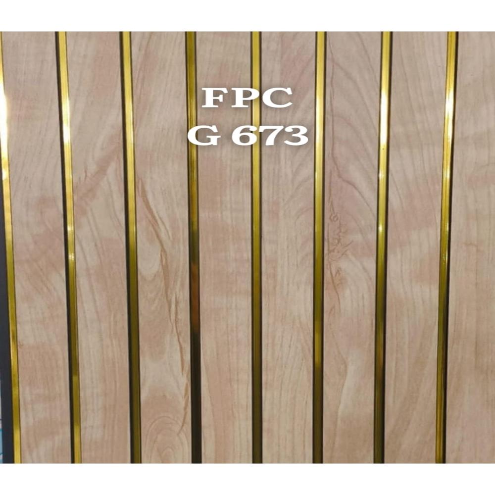 Golden Line Fluted Panel