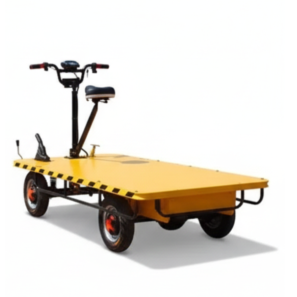 Electric Platform Truck - Attributes: Consume Less Power
