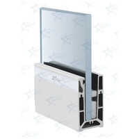 50x90mm Led Bottom Channel Srb 18 - Color: Silver