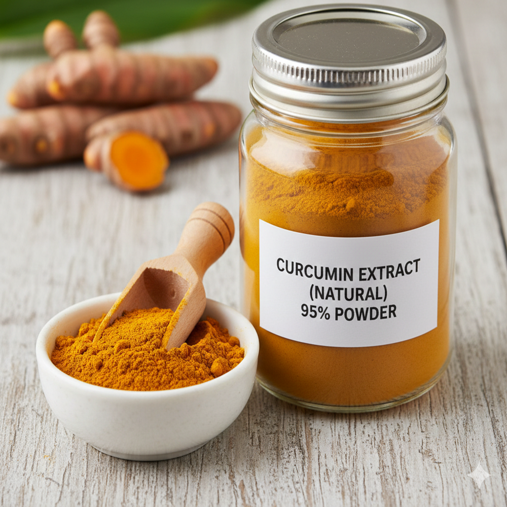 HerboMX  Curcumin extract (Natural) 95% Powder