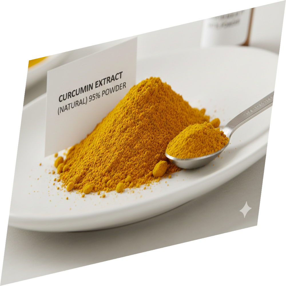HerboMX  Curcumin extract (Natural) 95% Powder