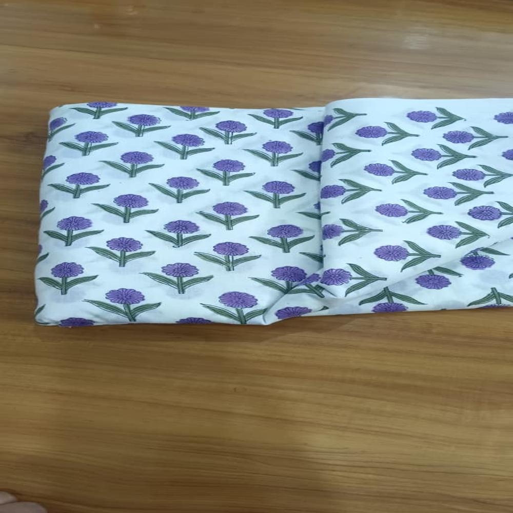 Beautiful Hand Block printed Cotton Fabric