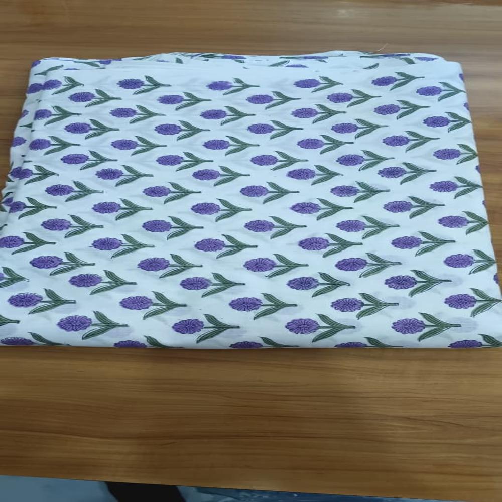 Beautiful Hand Block printed Cotton Fabric