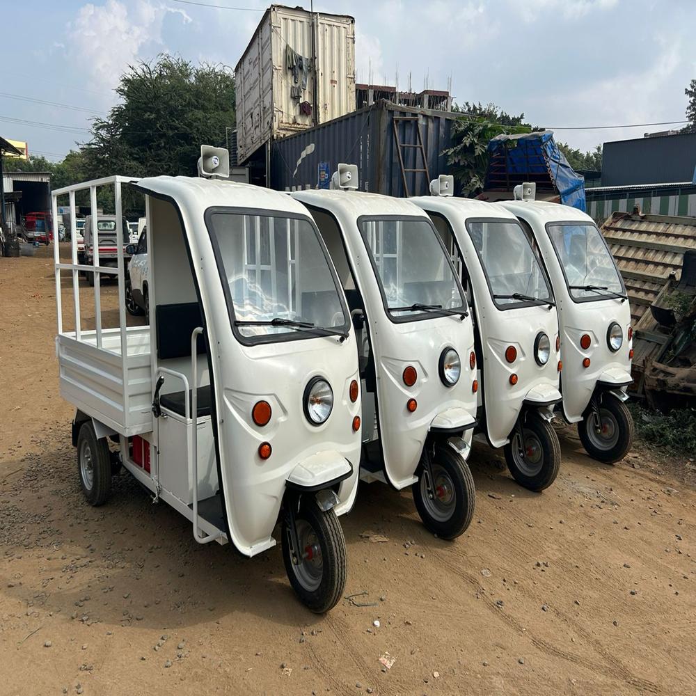 Electric Loader Rickshaw - Battery Capacity: 120 Ampere-hour (Ah)