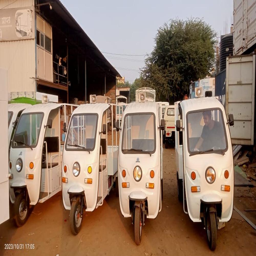Electric Loader Rickshaw - Battery Capacity: 120 Ampere-hour (Ah)