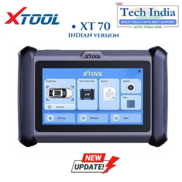 Xt70 Xtool Indian Version Car Scanner - Color: Grey