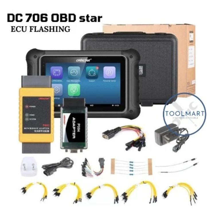 Obd Star Dc706 Ecu Flashing Device For Car And Truck - Color: Black