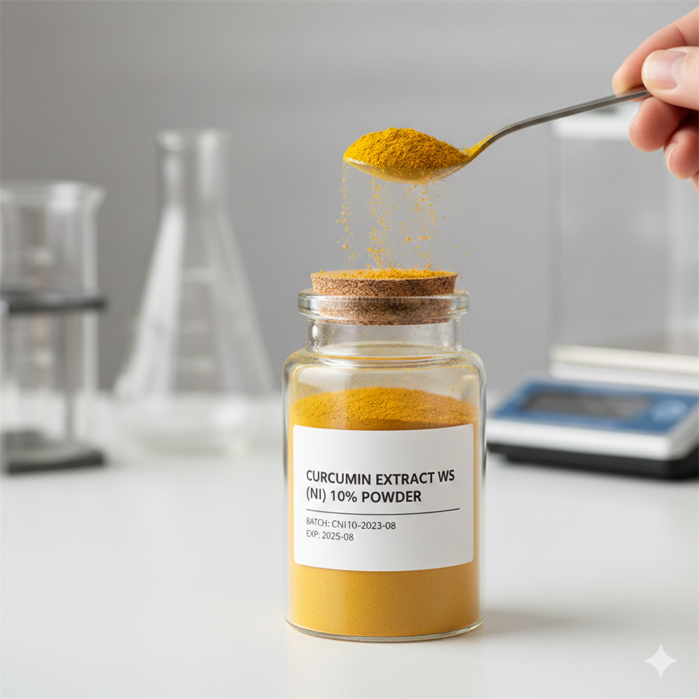 Herbomx | Curcumin  Extract Ws (ni) 10% Powder - Color: Yellow