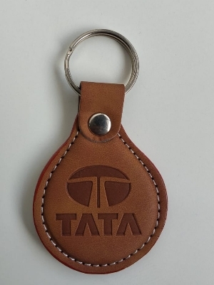 Promotional rexin keychain