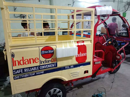 E-Cart For Gas Cylinder Purposes