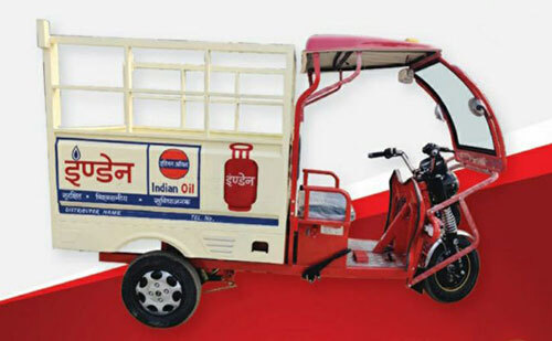 E-Cart For Gas Cylinder Purposes