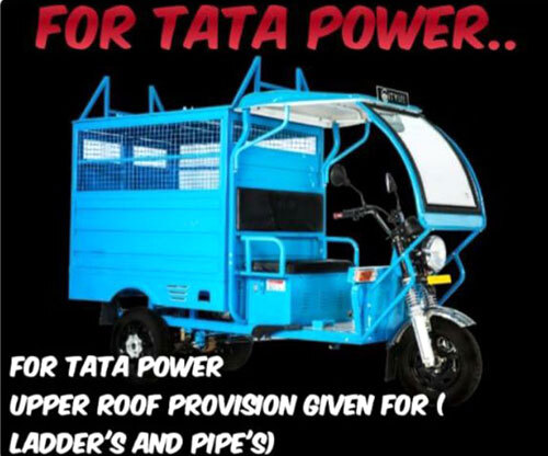 E-Cart For Tata Power - Battery Life: 2-5 Years