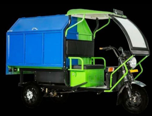 E-garbage E-cart - Battery Life: 2-5 Years