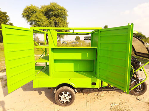 Vegetable E-cart - Battery Life: 2-5 Years