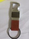 Heavy Leather Keychain - Design Type: Customized