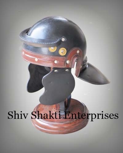 Leather Roman Helmet